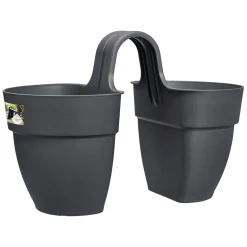 ohgreen FLOWER TWIN 21CM ANTRACIET