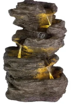 ohgreen Fontein rots met 4 watervallen