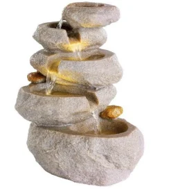 ohgreen Fontein rotsen licht