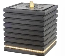 ohgreen Fontein vierkant met ribbels