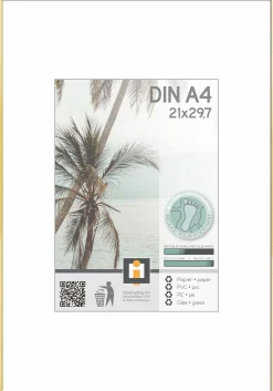 ohgreen fotolijst kyoto goud 21x30 cm