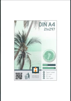 ohgreen fotolijst kyoto zwart 21x30 cm