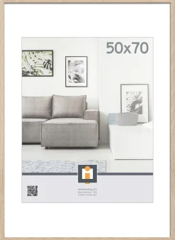 ohgreen fotolijst livorno vintage eik 50x70 cm