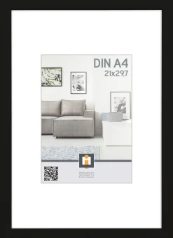 ohgreen fotolijst livorno zwart 21x30 cm