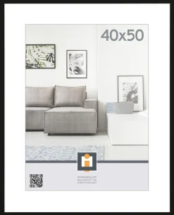 ohgreen fotolijst livorno zwart 40x50 cm