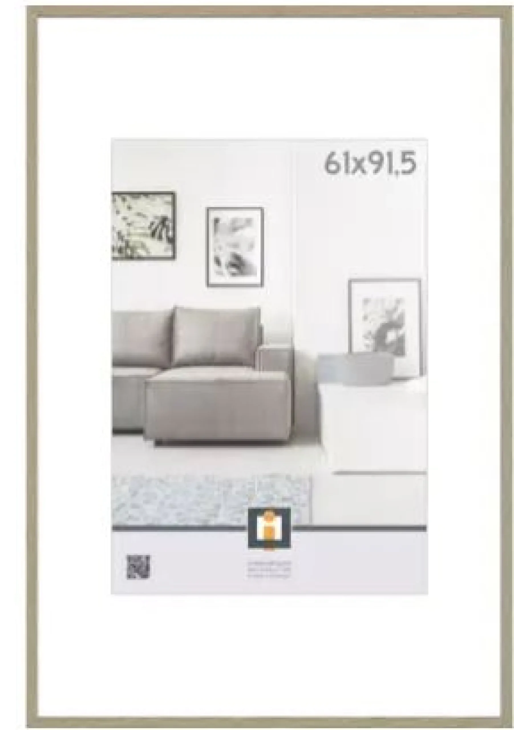 ohgreen fotolijst madrid vintage eik 61x91,5 cm