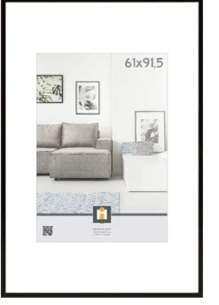 ohgreen fotolijst madrid zwart 61x91,5 cm