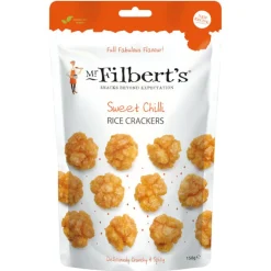 ohgreen Gefrituurde rijstcrackers met chilli 150g