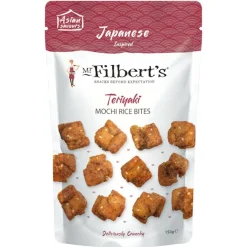 ohgreen Gefrituurde rijstcrackers met teriyaki smaak 150g