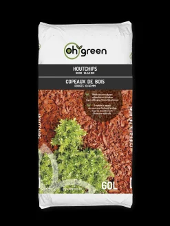 ohgreen Gekleurde houtchips 60l