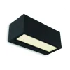 ohgreen Gemini wandlamp mat zwart led 21w