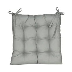 ohgreen Gewatteerd stoelkussen olijf 38x38cm