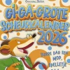 ohgreen Giga grote scheurkalender 2026