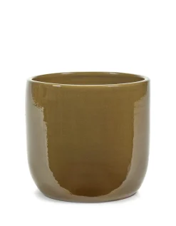 ohgreen Glazed shades Pot mosterd d22 h20