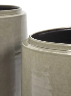 ohgreen Glazed shades Sierpot l30 x b30 x h30 grijs