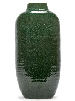 ohgreen Glazed shades Vaas l l30xb30x60 d.groen