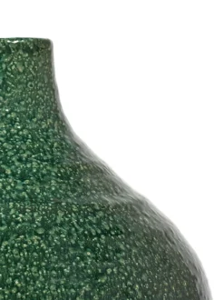 ohgreen Glazed shades Vaas s l24xb24x h23,5 d.groen