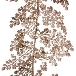 ohgreen Glitterguirlande met fijne blaadjes