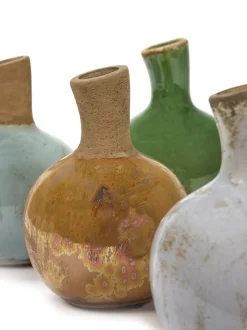 ohgreen Gold & Pastel Vaas m l13xb13xh18cm ass/4 mix