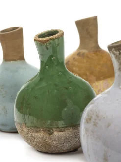 ohgreen Gold & Pastel Vaas m l13xb13xh18cm ass/4 mix