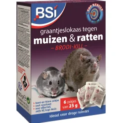 ohgreen Graantjeslokaas tegen muizen en ratten Brodi-Kill