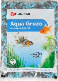 ohgreen Grind gruzo turkoois-zwart 1kg