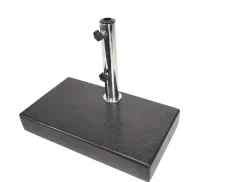 ohgreen Half-balkonvoet in graniet zwart 30kg