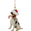 ohgreen Hanger vintage dog rood wit