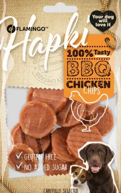 ohgreen Hapki bbq chicken chips 85gr