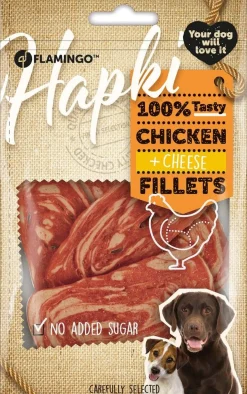 ohgreen Hapki schijfjes met kip & kaas 85gr