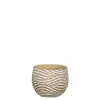 ohgreen Hendrick pot rond creme - h11xd13,5cm