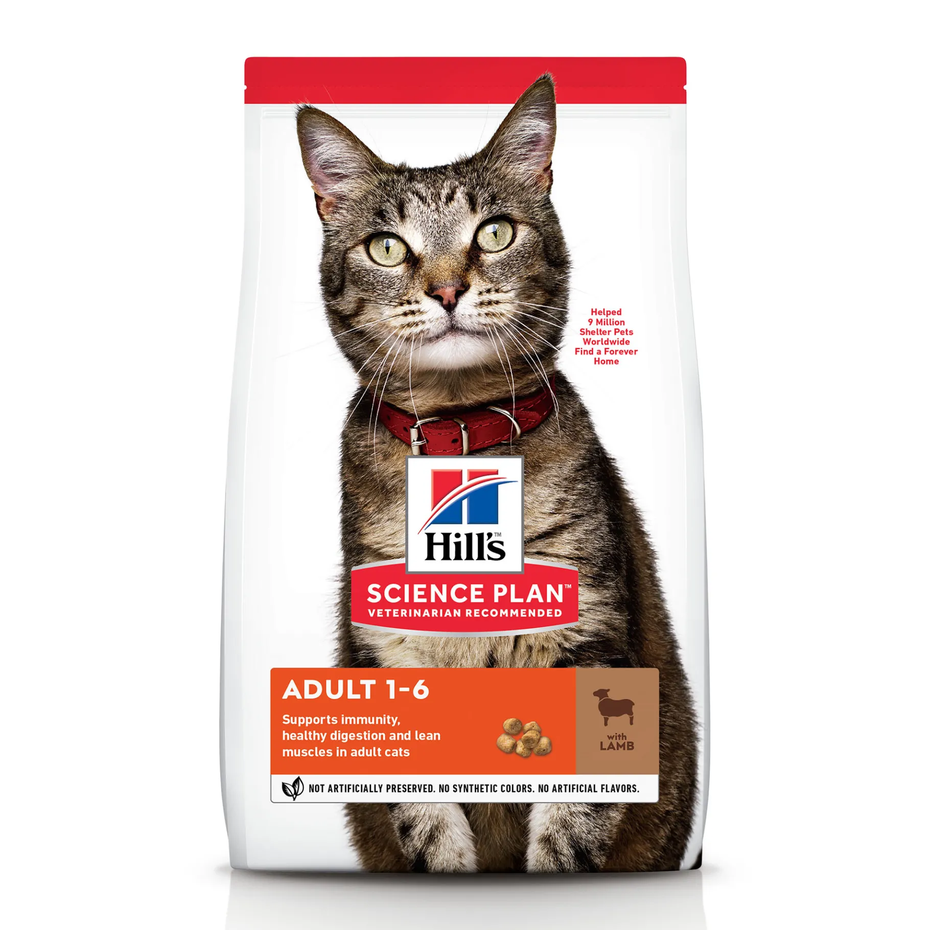 ohgreen Hill's science plan adult kattenvoer lam & rijst 3kg