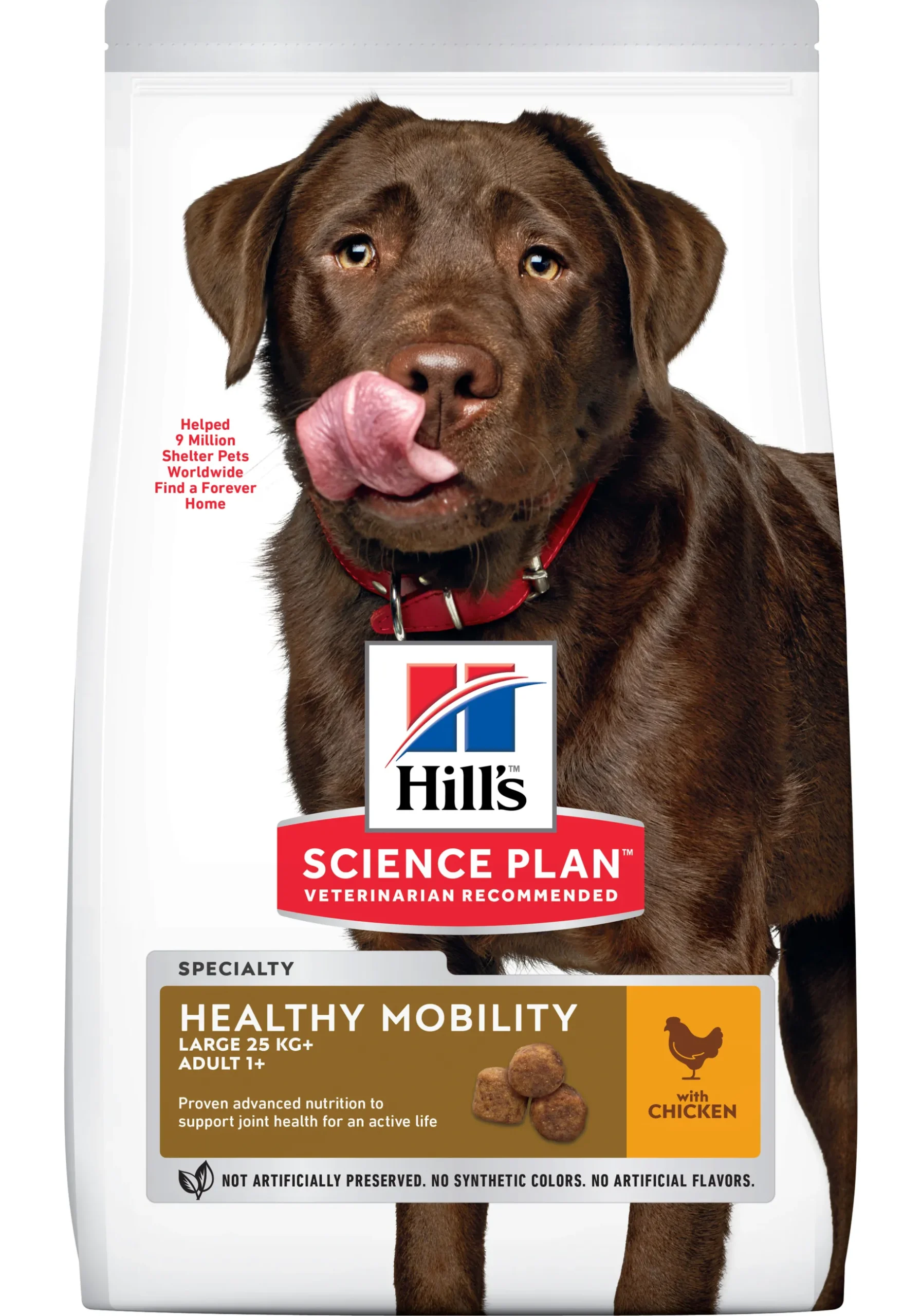 ohgreen Hill's science plan adult healthy mobility large breed hondenvoer kip 12kg