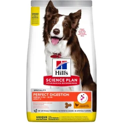 ohgreen Hill's science plan adult perfect digestion hondenvoer medium met kip & bruine rijst 2,5kg