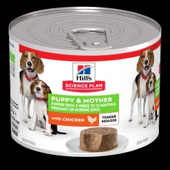 ohgreen Hill's science plan puppy & mother tender mousse met kip 200g blik