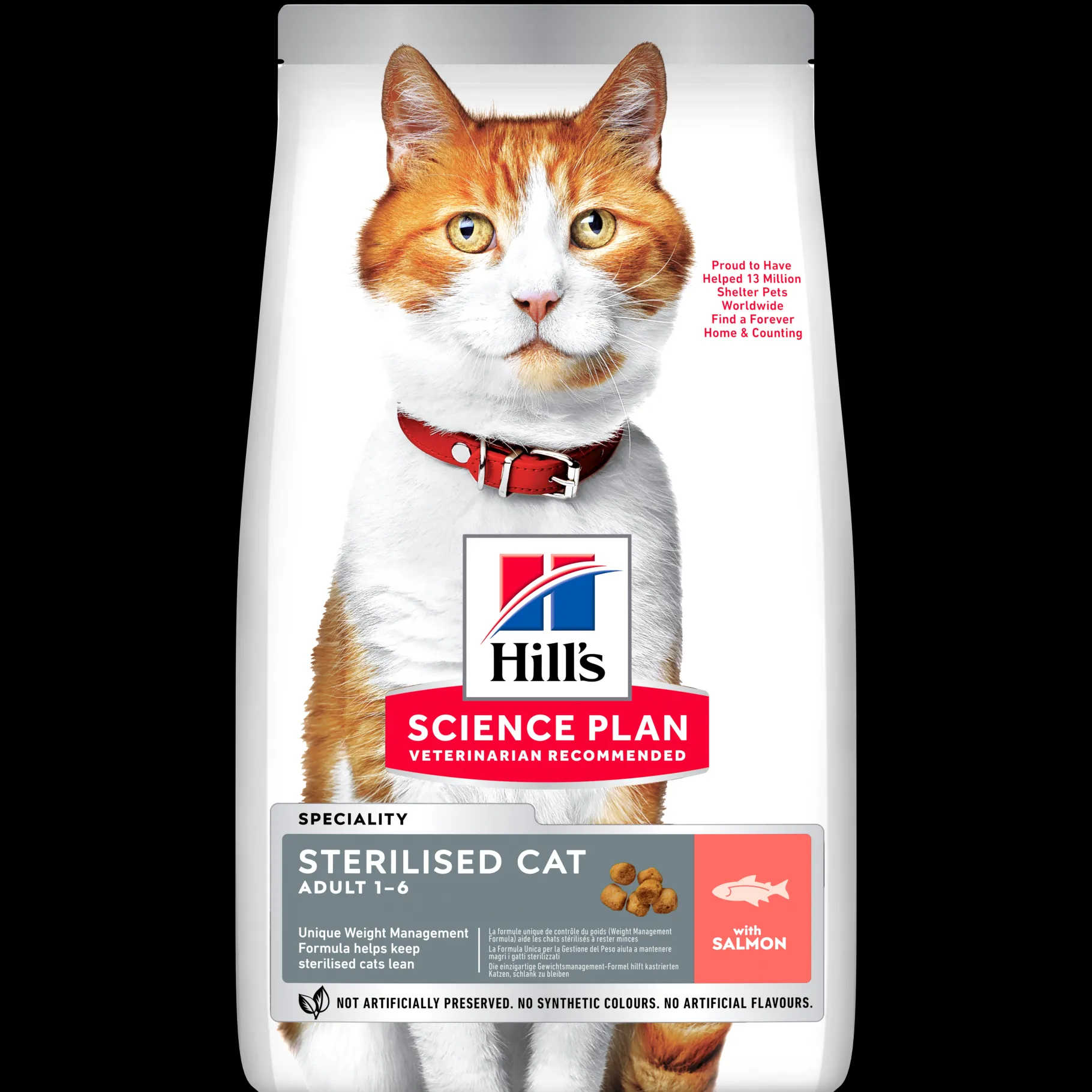 ohgreen Hill's science plan sterilised cat adult kattenvoer met zalm zak 7kg