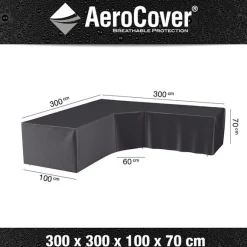 ohgreen Hoes lounge L/T 300x300x100xh70cm