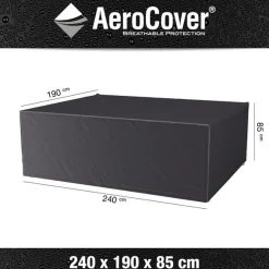 ohgreen Hoes tuinset 240x190xh85cm