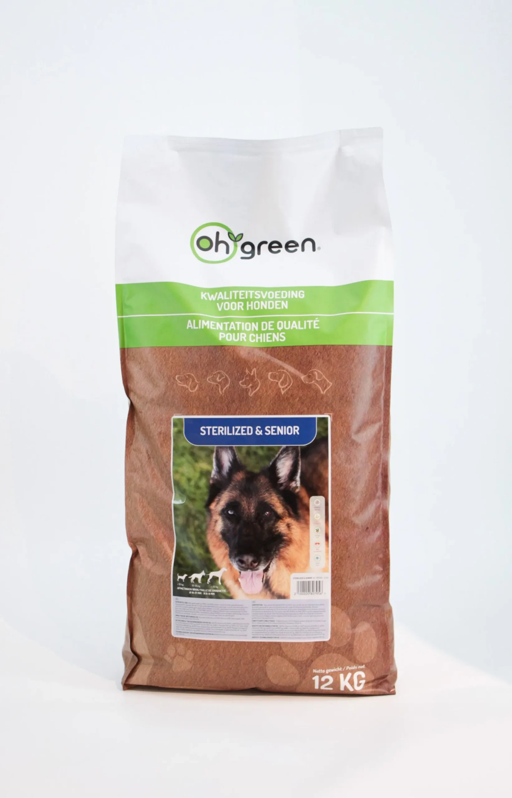 ohgreen Hondenbrokken light & senior 12kg