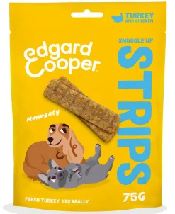 ohgreen Hondensnack treats snuggle up strips met kalkoen en kip