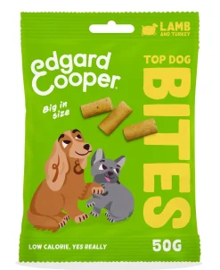 ohgreen Hondensnack treats top dog bites met lam en kalkoen