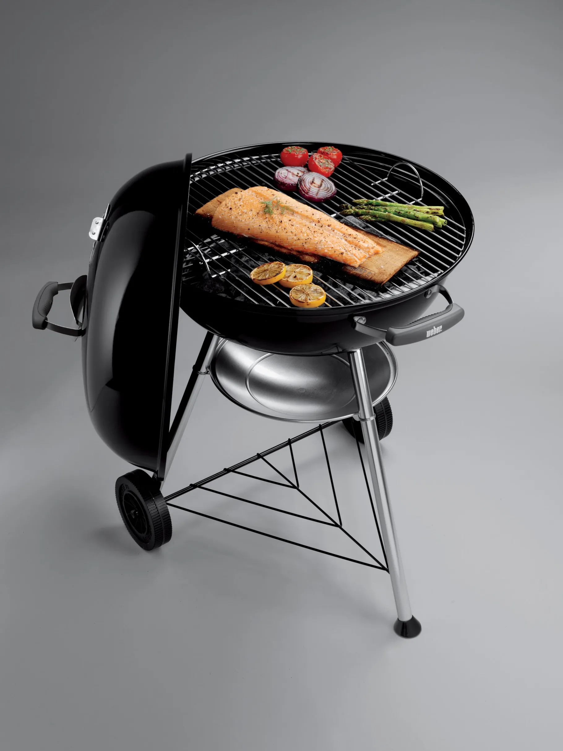 ohgreen Houtskoolbarbecue compact kettle Ø57cm, black