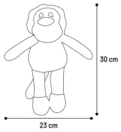 ohgreen Hs tufflove leeuw bruin 30cm