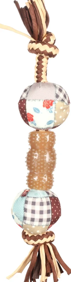 ohgreen Hs vinta touw met ballen mix 31cm