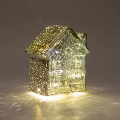 ohgreen Huisje glas 10led