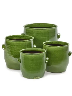 ohgreen Jars Pot handles groen d16 h16