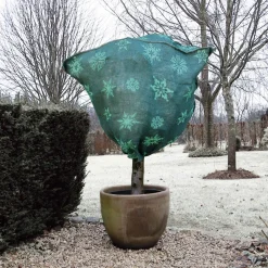 ohgreen Jutehoes H100xØ75cm groen met aantrekkoord