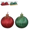 ohgreen Kaars kerstbal set van 2