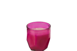 ohgreen Kaars origami glas fuchsia 30u
