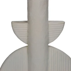 ohgreen Kandelaar poly ivoor 13x9x22cm